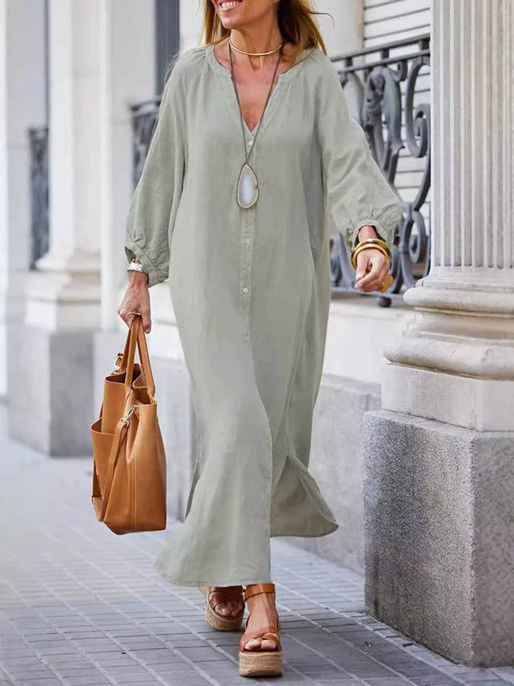 Zaira™ – Button Dress