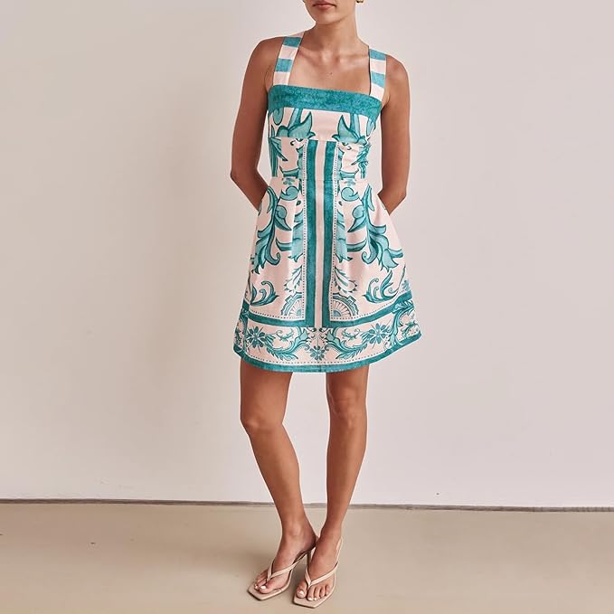 Flora - Striped Dress