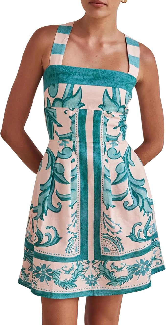 Flora - Striped Dress