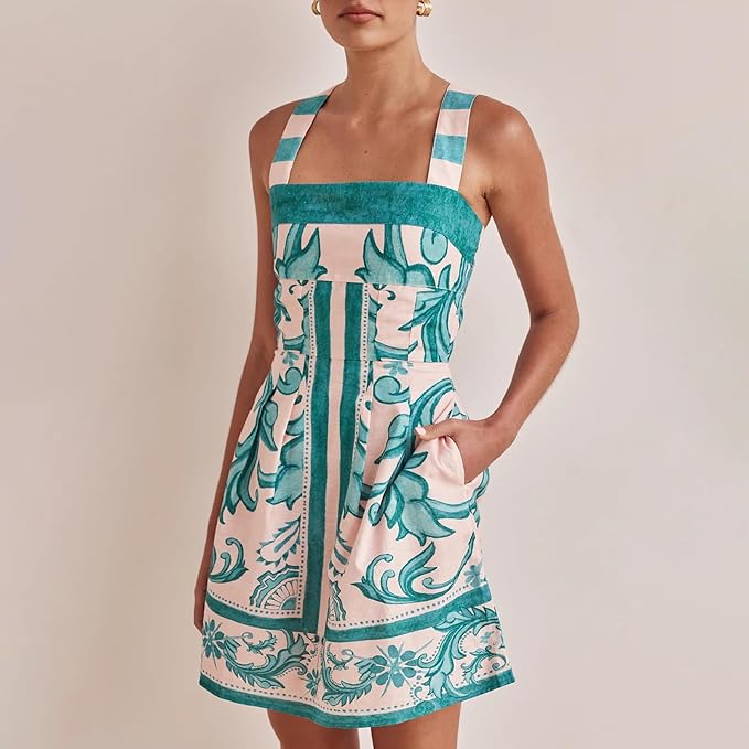 Flora - Striped Dress