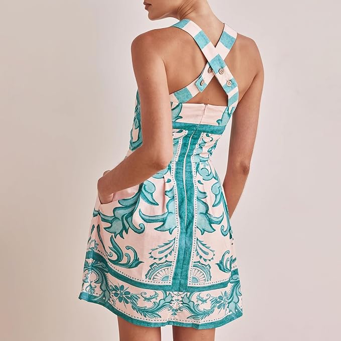 Flora - Striped Dress